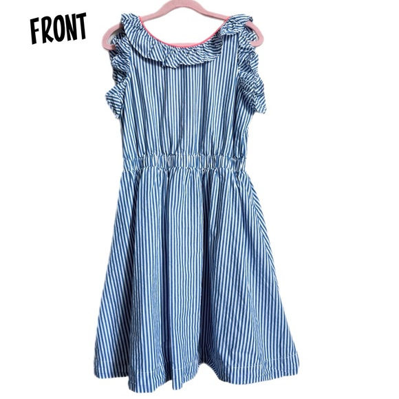 Girls CrewCuts dress, nautical, size 10 - Picture 1 of 7